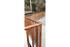 仿木纹景观护栏